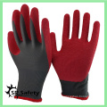 SRSAFETY Gant de jardinage en caoutchouc de calibre 13 doublé en mousse en latex Gant de jardinage Femme colorée Gants de sécurité utilisés